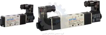 متالیکان فارس-سلونوئید ولو (شیر برقی) AIRTAC سری 4V200 (5.2 way, 5.3 way)